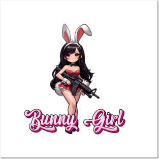 Tactical Bunny Girl Posters and Art